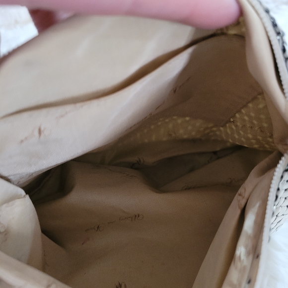 Vintage Whiting & Davis White Mesh Bag - Picture 9 of 11